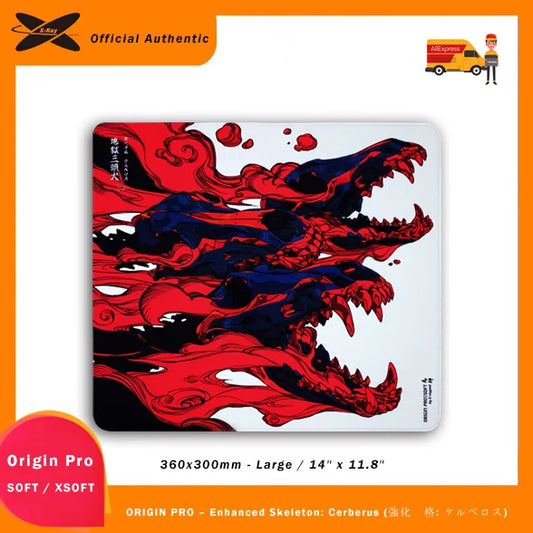 360x300x4mm Teru X X-Raypad Origin Pro Cerberus Gaming Mouse Pads – SOFT / XSOFT