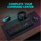 Mechanical Keyboard, USB Wired RGB LED Backlit Mechanical Gaming Keyboard with Blue Switch, Gaming Mechanical Keyboard for PC.