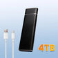 High Performance External SSD 1TB 4TB USB3.1 Portable Hard Disk For Desktop Laptop Device