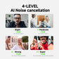 MAONO Wave T1 Mini Wireless Microphones Lavalier Microphone Noise Cancelling App Control Auto Clipping Recording Streaming Mic