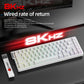 FREEWOLF F68/F68PRO 8K Customs Mechanical Keyboard,Magnetic Switch,128K Scan Rate, 0.01mm RT Accuracy,RGB Gaming Keyboards