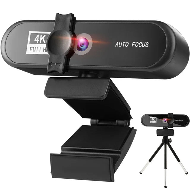4K HD Webcam Autofocus Conference PC Live Broadcast Webcam USB Webcam Office Meeting House With Microphone 1080P HD Webcam