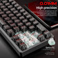 FREEWOLF F68/F68PRO 8K Customs Mechanical Keyboard,Magnetic Switch,128K Scan Rate, 0.01mm RT Accuracy,RGB Gaming Keyboards