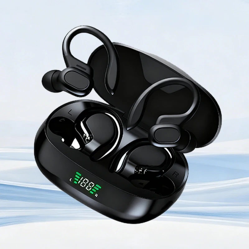 SP16 Earphones Ture Wireless Earbuds Ear Hook Sports HiFI Stereo Waterproof Headset With Mic TWS Headphone