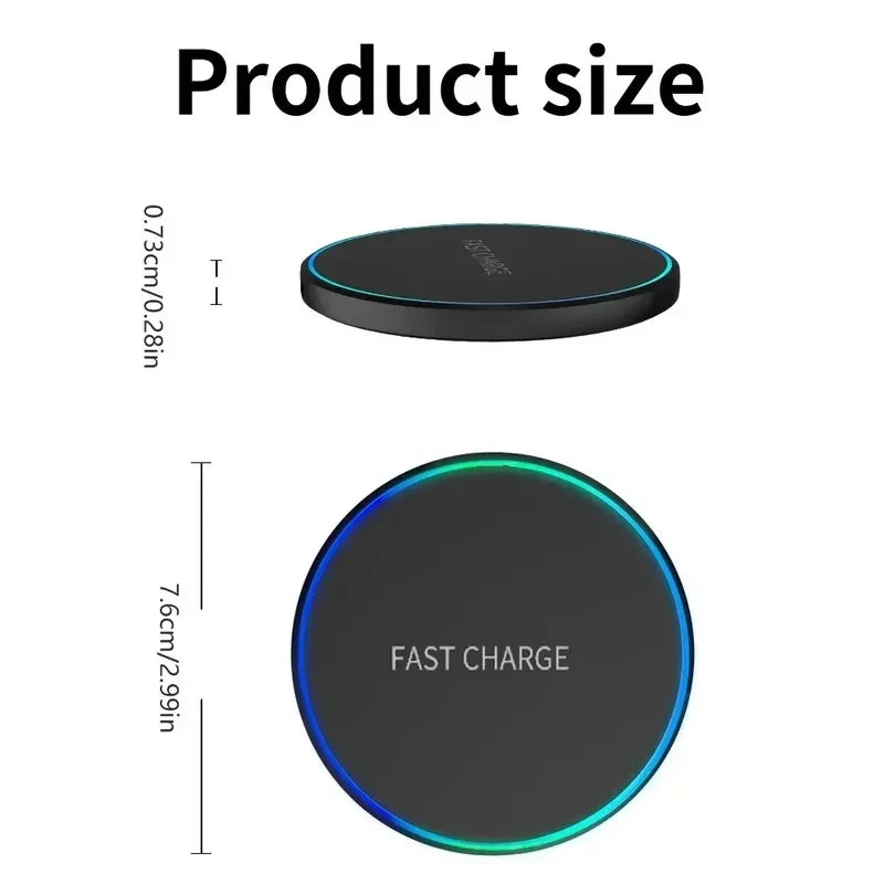 Wireless Charger For PHONE \PAD\WATCH \EarphonesInduction Fast Charging Pad Dock Station