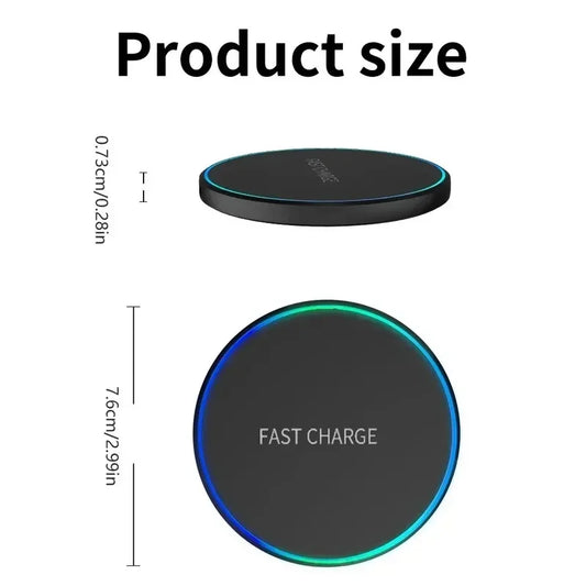 Wireless Charger For PHONE \PAD\WATCH \EarphonesInduction Fast Charging Pad Dock Station