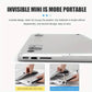 2pcs/Set Laptop Stand for Computer Keyboard Stand Riser Aluminum Mini Portable Laptop Stands for Notebook