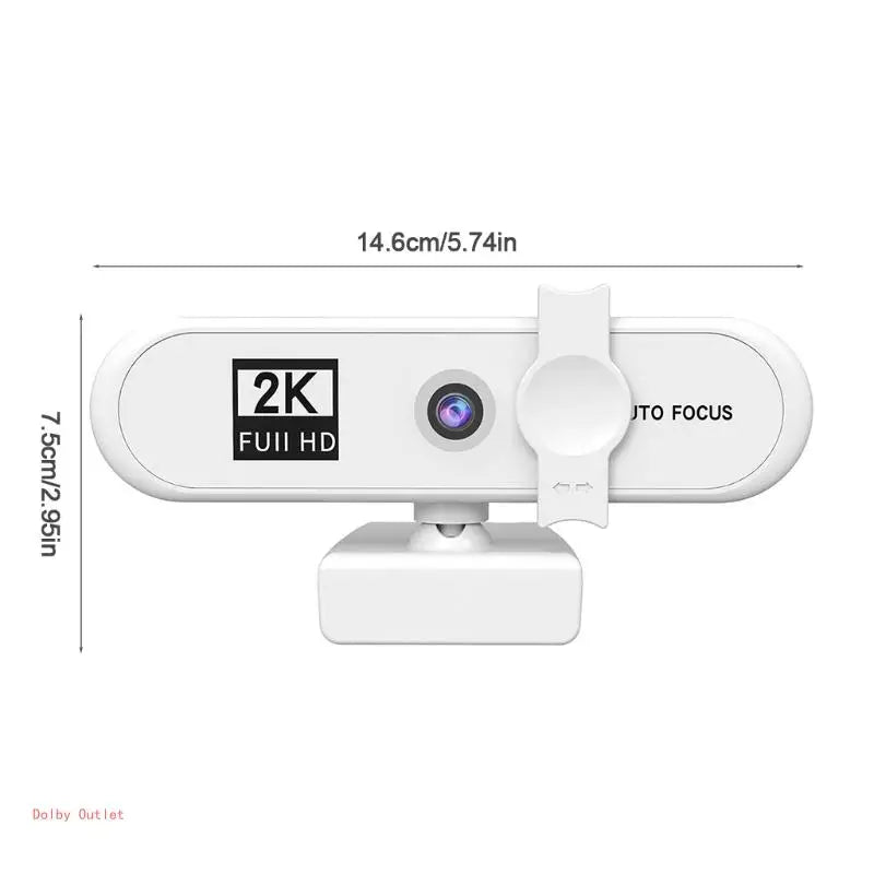 4K HD Webcam Autofocus Conference PC Live Broadcast Webcam USB Webcam Office Meeting House With Microphone 1080P HD Webcam