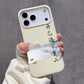 Chinese Style Poetry Case For iPhone 17 Pro Max Cases iPhone 11 15 12 13 14 Pro Max Case 17 Air 17proMax Back Cover Funda Bumper