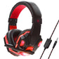 Headphones 3.5mm Wired Gaming Headset Earphones Music For Computer With Mic Headset Stereo Virtual Surround Bass LED Light Gamer
