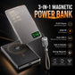 Wireless Magnetic Powerbank Fast Charing Spare Portable External Battery for iPhone 12-17 Promax Watch Airpods 5000/10000mAh