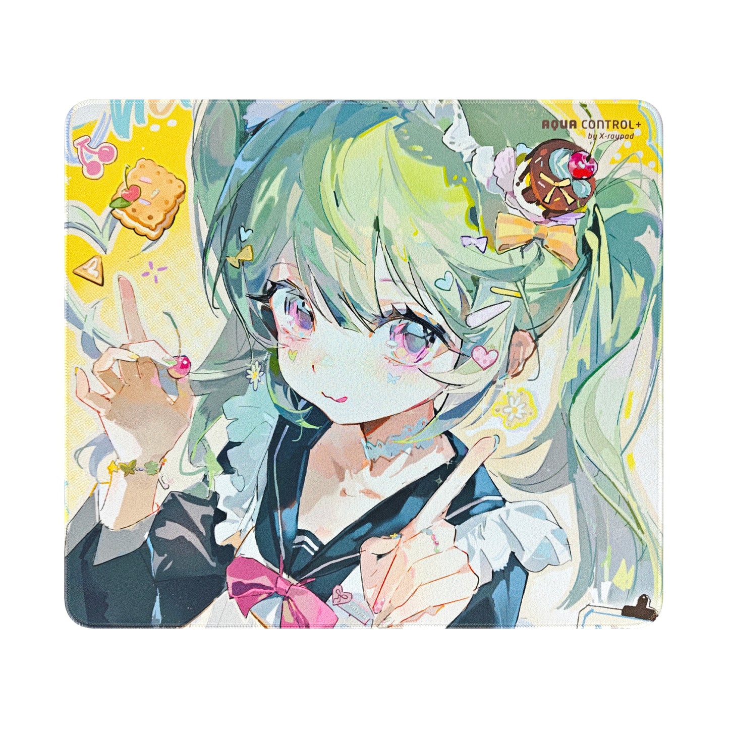 450x400x4mm X-Raypad Aqua Control Plus Gaming Mouse Pads – Mint Esports Mouse Pad Keyboard Anti Slip Pad Desktop Gaming Gears