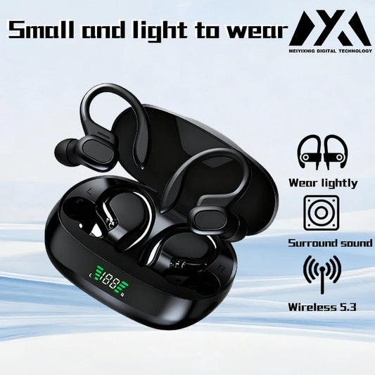 SP16 Earphones Ture Wireless Earbuds Ear Hook Sports HiFI Stereo Waterproof Headset With Mic TWS Headphone