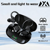 SP16 Earphones Ture Wireless Earbuds Ear Hook Sports HiFI Stereo Waterproof Headset With Mic TWS Headphone