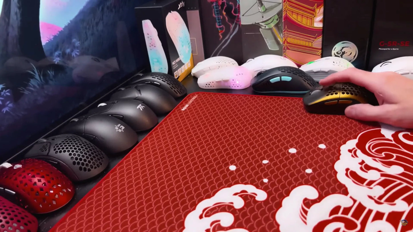 450x400x4mm X-raypad Aqua Control Plus Gaming Mouse Pads – Wave Series