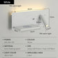 Creative LED Wall Sconce Minimalist Design Wireless Charging USB Interface Night Lamp Indoor Lighting For Living Room Bedroom