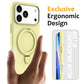 For iPhone Air ,17 Pro Case ELVEV Magnetic Shockproof Hard PC +Soft TPU Multi-angle Rotating Ring Cover iPhone 17 Pro Max cases