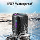 Bluetooth Speaker, 2026 Portable Wireless Speakers with Led Light, Bluetooth 5.4, 24H Playtime, Enhanced Bass, IPX7 Waterproof