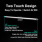 Monitor Light Bar LED Computer Screen Hanging Lights RGB Atmosphere Table Lamp for Work Study Read Gaming Stepless Dimmable
