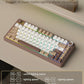 AULA F75 75% Wireless Mechanical Keyboard Hot Swappable Creamy Keyboard Pre-lubed Linear Switches Tri-Model RGB Gaming Keyboards