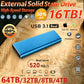 High Performance External SSD 1TB 4TB USB3.1 Portable Hard Disk For Desktop Laptop Device