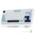 AULA F75 75% Wireless Mechanical Keyboard Hot Swappable Creamy Keyboard Pre-lubed Linear Switches Tri-Model RGB Gaming Keyboards