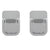 2pcs/Set Laptop Stand for Computer Keyboard Stand Riser Aluminum Mini Portable Laptop Stands for Notebook