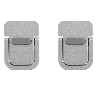 2pcs/Set Laptop Stand for Computer Keyboard Stand Riser Aluminum Mini Portable Laptop Stands for Notebook