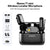 MAONO Wave T1 Mini Wireless Microphones Lavalier Microphone Noise Cancelling App Control Auto Clipping Recording Streaming Mic