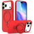 For iPhone Air ,17 Pro Case ELVEV Magnetic Shockproof Hard PC +Soft TPU Multi-angle Rotating Ring Cover iPhone 17 Pro Max cases