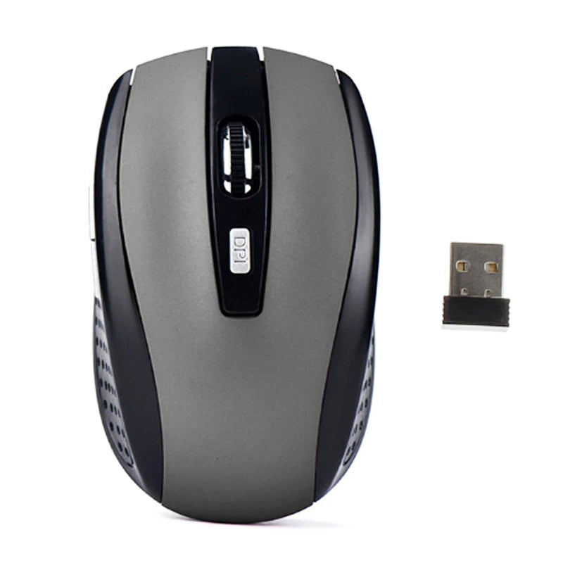 Wireless Mouse 2.4G Portable Optical Ergonomic Mice For Laptop iPad Tablet Notebook Mobile Phone Office Gaming Mouse USB Adapter