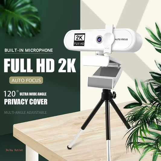 4K HD Webcam Autofocus Conference PC Live Broadcast Webcam USB Webcam Office Meeting House With Microphone 1080P HD Webcam