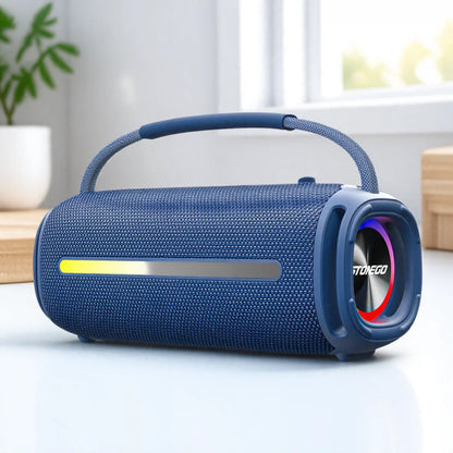 Portable Bluetooth 5.3 Wireless Speaker RGB Lantern IPX6 Waterproof Powerful Subwoofer High Quality Audio Outdoor Speaker