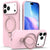 For iPhone Air ,17 Pro Case ELVEV Magnetic Shockproof Hard PC +Soft TPU Multi-angle Rotating Ring Cover iPhone 17 Pro Max cases