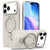 For iPhone Air ,17 Pro Case ELVEV Magnetic Shockproof Hard PC +Soft TPU Multi-angle Rotating Ring Cover iPhone 17 Pro Max cases
