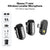 MAONO Wave T1 Mini Wireless Microphones Lavalier Microphone Noise Cancelling App Control Auto Clipping Recording Streaming Mic