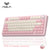 AULA F75 75% Wireless Mechanical Keyboard Hot Swappable Creamy Keyboard Pre-lubed Linear Switches Tri-Model RGB Gaming Keyboards