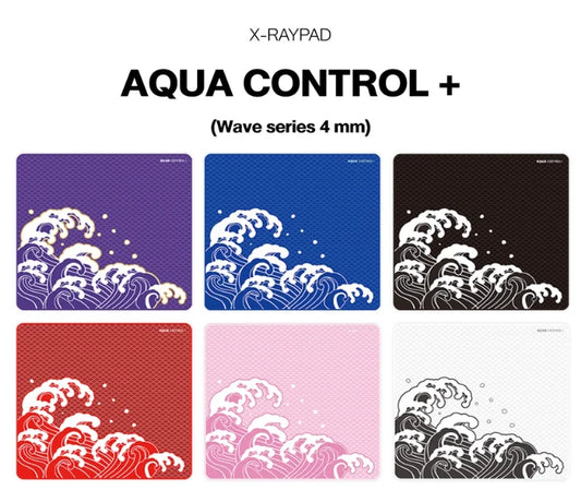 450x400x4mm X-raypad Aqua Control Plus Gaming Mouse Pads – Wave Series
